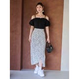 【WEB限定カラーあり】アシメタックナロースカート | MERCURYDUO | 詳細画像8 