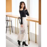 ジオメトリックオパールフレアスカート | MERCURYDUO | 詳細画像11 