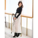 ジオメトリックオパールフレアスカート | MERCURYDUO | 詳細画像12 