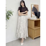 ジオメトリックオパールフレアスカート | MERCURYDUO | 詳細画像20 