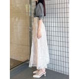 ジオメトリックオパールフレアスカート | MERCURYDUO | 詳細画像33 