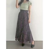 ジオメトリックオパールフレアスカート | MERCURYDUO | 詳細画像39 