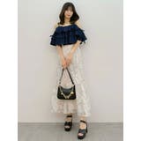 ジオメトリックオパールフレアスカート | MERCURYDUO | 詳細画像50 