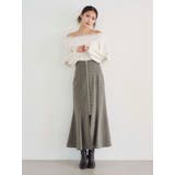 フロントZIPマーメイドスカート | MERCURYDUO | 詳細画像12 