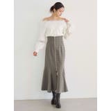 フロントZIPマーメイドスカート | MERCURYDUO | 詳細画像13 