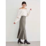 フロントZIPマーメイドスカート | MERCURYDUO | 詳細画像15 