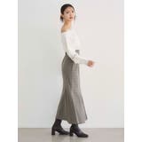 フロントZIPマーメイドスカート | MERCURYDUO | 詳細画像16 