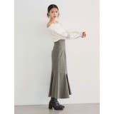 フロントZIPマーメイドスカート | MERCURYDUO | 詳細画像17 