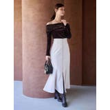 フロントZIPマーメイドスカート | MERCURYDUO | 詳細画像3 