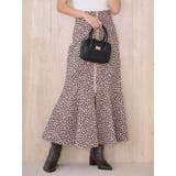 ベージュ | フロントZIPマーメイドスカート | MERCURYDUO