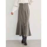 ミックス | フロントZIPマーメイドスカート | MERCURYDUO