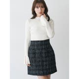 オリジナルツイード台形ミニスカート | MERCURYDUO | 詳細画像15