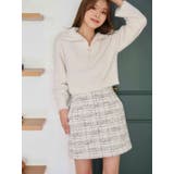 オリジナルツイード台形ミニスカート | MERCURYDUO | 詳細画像18