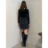 オリジナルツイード台形ミニスカート | MERCURYDUO | 詳細画像28