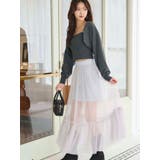 チュールティアードスカート | MERCURYDUO | 詳細画像10 