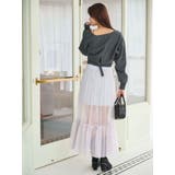 チュールティアードスカート | MERCURYDUO | 詳細画像14 