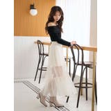 チュールティアードスカート | MERCURYDUO | 詳細画像4 