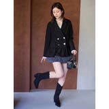 ボリュームチュールティアードミニスカート | MERCURYDUO | 詳細画像5 