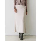 サテンナロースカート | MERCURYDUO | 詳細画像1 