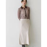 サテンナロースカート | MERCURYDUO | 詳細画像10 