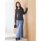 サテンナロースカート | MERCURYDUO | 詳細画像16 