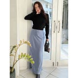 サテンナロースカート | MERCURYDUO | 詳細画像18 