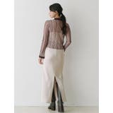 サテンナロースカート | MERCURYDUO | 詳細画像8 