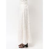 レースパッチワークフレアスカート | MERCURYDUO | 詳細画像22