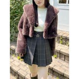 ベルト付きチェックプリーツミニスカパン | MERCURYDUO | 詳細画像22 