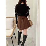 ベルト付きチェックプリーツミニスカパン | MERCURYDUO | 詳細画像33 