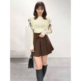 ベルト付きチェックプリーツミニスカパン | MERCURYDUO | 詳細画像34 