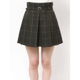 ベルト付きチェックプリーツミニスカパン | MERCURYDUO | 詳細画像37 