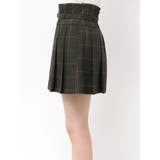 ベルト付きチェックプリーツミニスカパン | MERCURYDUO | 詳細画像38 