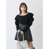 ベルト付きチェックプリーツミニスカパン | MERCURYDUO | 詳細画像6 