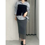 ブラック | 【OUNNOUN】マルチWAYレイヤードスカート | MERCURYDUO