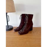 レースアップフェイクスエードブーツ | MERCURYDUO | 詳細画像6