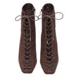 レースアップフェイクスエードブーツ | MERCURYDUO | 詳細画像7