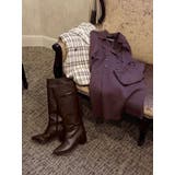 ベルテッドロングブーツ | MERCURYDUO | 詳細画像4 