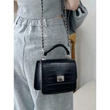 ブラック | クロコミニバッグ | MERCURYDUO