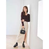 ミニシャギーVネッククロップドニット | MERCURYDUO | 詳細画像19