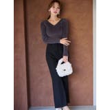 ミニシャギーVネッククロップドニット | MERCURYDUO | 詳細画像7