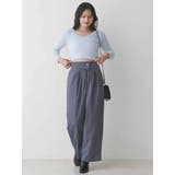 ミニシャギーVネッククロップドニット | MERCURYDUO | 詳細画像9