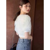 ファーライクシャギークロップドパフニット | MERCURYDUO | 詳細画像6