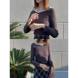 異素材フリルオフショルリブニット | MERCURYDUO | 詳細画像13 