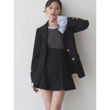 異素材フリルオフショルリブニット | MERCURYDUO | 詳細画像43 