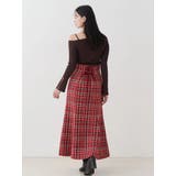 アシメパールチェーンワンショルニット | MERCURYDUO | 詳細画像20 