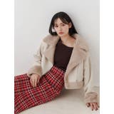 アシメパールチェーンワンショルニット | MERCURYDUO | 詳細画像24 