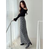 アシメパールチェーンワンショルニット | MERCURYDUO | 詳細画像31 