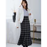 アシメパールチェーンワンショルニット | MERCURYDUO | 詳細画像4 