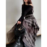 アシメパールチェーンワンショルニット | MERCURYDUO | 詳細画像43 